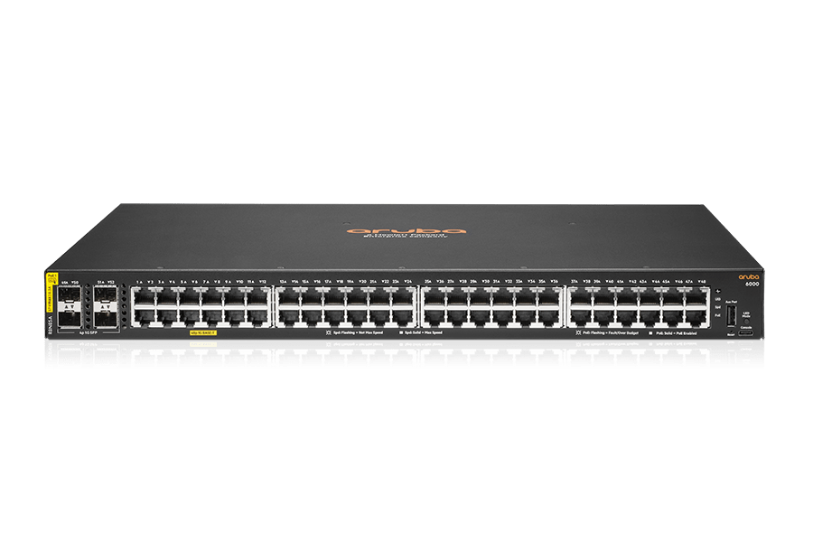 JL322A HPE Aruba 2930M 48G PoE+ 1 插槽交換機